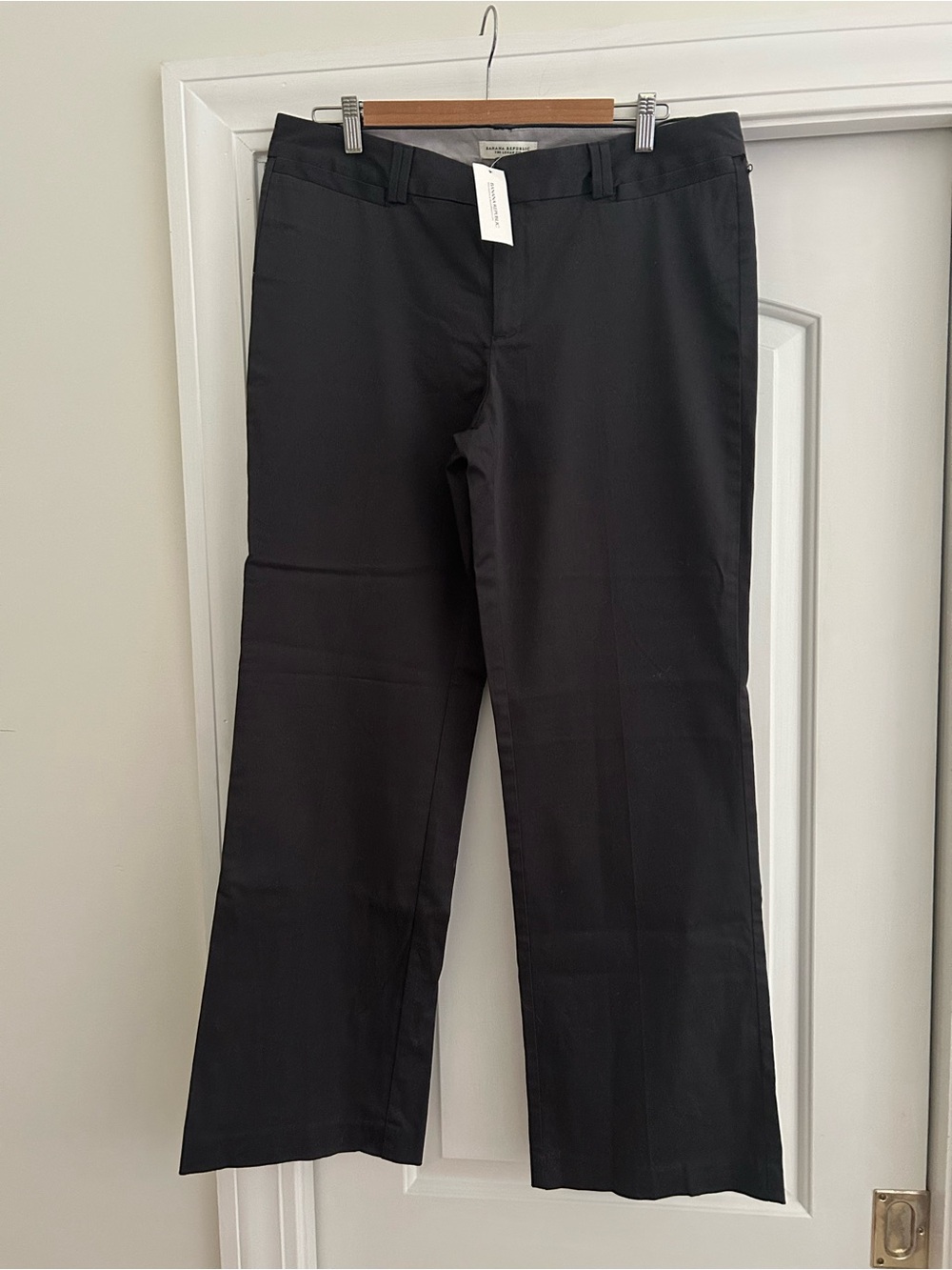 Banana Republic Black Boot-Cut Pants